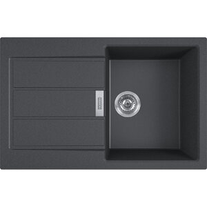 купить Кухонна мийка Franke S2D 611-78, оборотна, накладна, 78x50, тектонайт чорний (143.0621.190) недорого