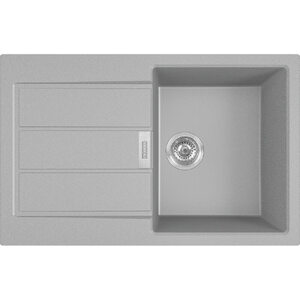 купить Кухонна мийка Franke S2D 611-78, накладна, оборотна, 78x50, тектонайт сірий (143.0621.334) недорого