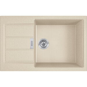 купить Кухонна мийка Franke S2D 611-78 XL, оборотна, накладна, 78x50, тектонайт бежевий (143.0671.747) недорого