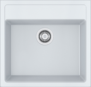 купить Мийка кухонна Franke SID 610-50, накладна, 56x53, тектонайт білий (143.0691.510) недорого