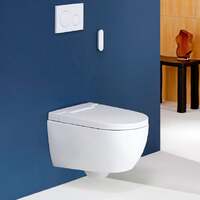 Підвісний унітаз-біде Geberit 146.350.01.1 AquaClean Alba, покриття кераміки KeraTect білий