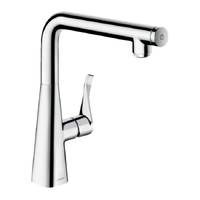Змішувач для кухні Hansgrohe Metris Select 260 1jet, хром (14847000)