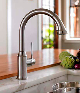 купить Hansgrohe Talis Classic 14863000 Змішувач для кухонного миття одноважільний покриття хром недорого