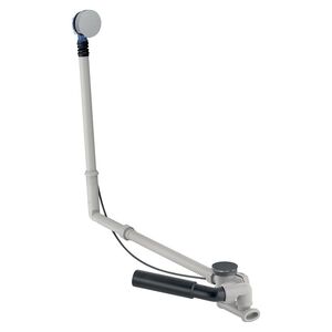 купить Злив-перелив для ванни Geberit з поворотним механізмом d52, довжина 73 см, глянсовий хром, d=40/50 мм (150.525.21.6) недорого