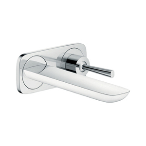 купить Hansgrohe 15084400 PuraVida Смеситель для раковины со стены белый/хром недорого