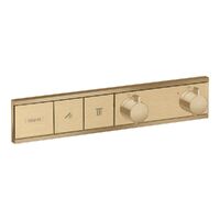 Термостат прихованого монтажу Hansgrohe RainSelect на 2 споживача, Brushed Bronze (15380140)
