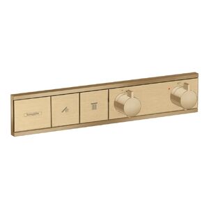 купить Термостат прихованого монтажу Hansgrohe RainSelect на 2 споживача, Brushed Bronze (15380140) недорого