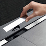 Geberit 154.450.00.1 Дренажный канал CleanLine20 черный металл/металл матовый