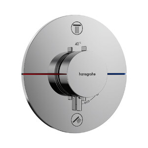 купить Термостат прихованого монтажу Hansgrohe ShowerSelect Comfort S на 2 функції, Chrome (15554000) недорого