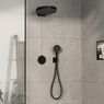Термостат прихованого монтажу Hansgrohe ShowerSelect Comfort S на 2 функції, Matt Black (15554670)