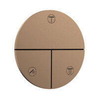 Перемикач Hansgrohe ShowerSelect Comfort S на 3 функції, Brushed Bronze (15558140)