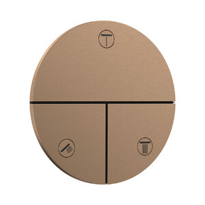 купить Перемикач Hansgrohe ShowerSelect Comfort S на 3 функції, Brushed Bronze (15558140) недорого