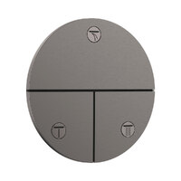 Перемикач Hansgrohe ShowerSelect Comfort S на 3 функції, Brushed Black Chrome (15558340)