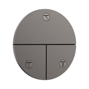купить Перемикач Hansgrohe ShowerSelect Comfort S на 3 функції, Brushed Black Chrome (15558340) недорого