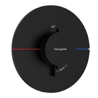 Термостат для душу Hansgrohe ShowerSelect Comfort S HighFlow, прихованого монтажу, Matt Black (15559670)