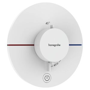 купить Термостат прихованого монтажу Hansgrohe ShowerSelect Comfort S HighFlow на 1 функцію, Matt White (15562700) недорого