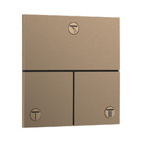 Перемикач Hansgrohe ShowerSelect Comfort E на 3 функції, Brushed Bronze (15573140)