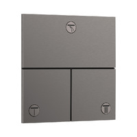 Перемикач Hansgrohe ShowerSelect Comfort E на 3 функції, Brushed Black Chrome (15573340)