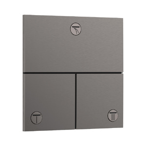 купить Перемикач Hansgrohe ShowerSelect Comfort E на 3 функції, Brushed Black Chrome (15573340) недорого
