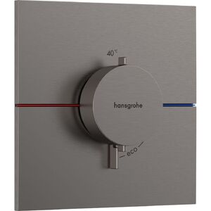 купить Термостат прихованого монтажу Hansgrohe ShowerSelect Comfort E HighFlow, Brushed Black Chrome (15574340) недорого