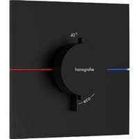 Термостат прихованого монтажу Hansgrohe ShowerSelect Comfort E HighFlow, Matt Black (15574670)