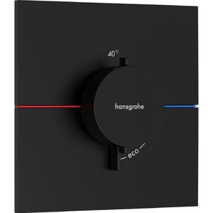 купить Термостат прихованого монтажу Hansgrohe ShowerSelect Comfort E HighFlow, Matt Black (15574670) недорого