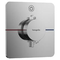 Термостат прихованого монтажу Hansgrohe ShowerSelect Comfort Q на 1 функцію, Chrome (15581000)