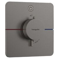 Термостат прихованого монтажу Hansgrohe ShowerSelect Comfort Q на 1 функцію, Brushed Black Chrome (15581340)