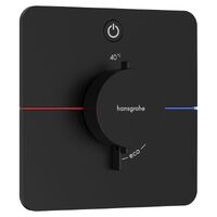 Термостат прихованого монтажу Hansgrohe ShowerSelect Comfort Q на 1 функцію, Matt Black (15581670)