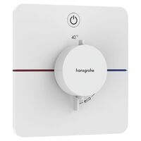 Термостат прихованого монтажу Hansgrohe ShowerSelect Comfort Q на 1 функцію, Matt White (15581700)