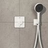 Термостат прихованого монтажу на 2 споживачі Hansgrohe ShowerSelect Comfort Q, білий матовий (15583700)