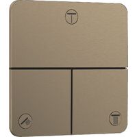 Перемикач Hansgrohe ShowerSelect Comfort Q для душу, на 3 споживача, бронза (15587140)