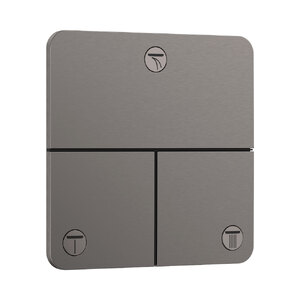 купить Перемикач Hansgrohe ShowerSelect Comfort Q на 3 функції, Brushed Black Chrome (15587340) недорого