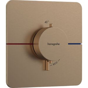 купить Термостат прихованого монтажу на 1 споживач Hansgrohe ShowerSelect Comfort Q для душу, Brushed Bronze (15588140) недорого