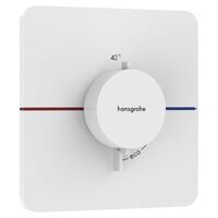 Термостат прихованого монтажу Hansgrohe ShowerSelect Comfort Q на 1 споживач, білий матовий (15588700)