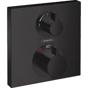 купить Термостат прихованого монтажу Hansgrohe Ecostat Square 2 режиму, чорний матовий (15714670) недорого