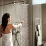 Термостат для душу Hansgrohe Ecostat S, чорний матовий хром (15758340)