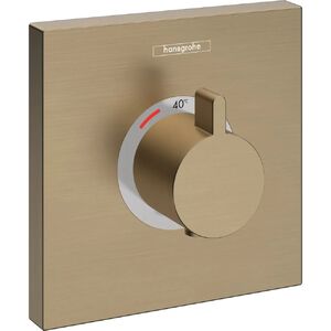 купить Термостат прихованого монтажу Hansgrohe ShowerSelect Highflow, Brushed Bronze (15760140) недорого