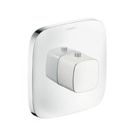 Hansgrohe 15772400 PuraVida Термостат Highflow белый/хром
