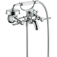 Змішувач настінний для ванни AXOR Montreux Lever з ручним душем, хром (16551000)