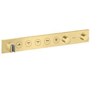 купить Термостат AXOR Select на 5 споживачів прихованого монтажу, Brushed Brass (18358950) недорого