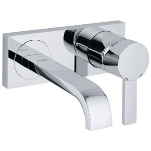 купить Змішувач для умивальника Grohe Allure, монтаж зі стіни, зовнішня та внутрішня частина, хром (19309000/33769000) недорого