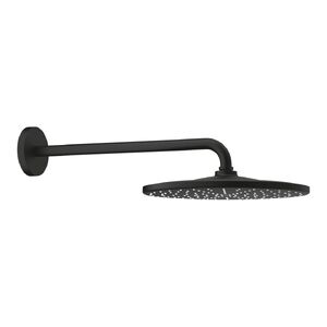 купить Верхній душ Grohe Rainshower Mono 310 з кронштейном, чорний матовий (22121KF0) недорого