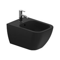 Біде підвісне Duravit Happy D.2, антрацит чорний матовий (2258151300)