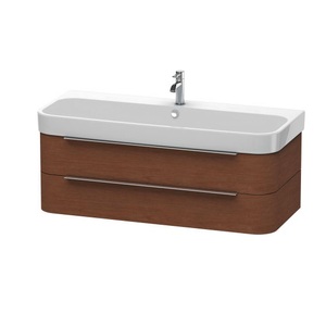 купить Комплект накладного умивальника Duravit Happy D.2 і тумби Duravit Happy D.2 1175х480 мм, горіх американський (2318120000/H2 6367-13) недорого