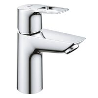Змішувач для умивальника Grohe BauLoop S-Size одноричажний, без донного клапана, хром (23337001)