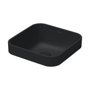 купить Умивальник накладний Duravit Happy D.2 Plus 40х40, антрацит матовий (2359401300) недорого