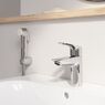 Змішувач для умивальника Grohe Eurosmart New одноважільний, натискний донний клапан, S-Size, хром (23922003)