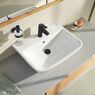 Змішувач для умивальника Grohe Eurosmart S-Size з натискним донним клапаном, чорний матовий (239222433)