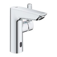 Змішувач для умивальника Grohe Eurosmart New з інфрачервоною електронікою 6V, хром (23975003)
